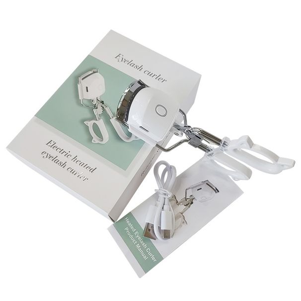 Upgraded Rechargeable Heated Eyelash Curler - Metal Electric Lash Curling Tool With 2-Speed Temperature Control_voghion.com
