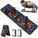 Push-Up-Board, klappbarer Liegestützständer für Bauch- und Brustmuskeltraining, tragbares Fitnessgerät für das Heim-Fitnessstudio_voghion.com