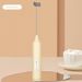 Handheld 3-Speed Electric Whisk – Mini Milk Frother & Egg Beater For Coffee, Baking, Smoothies (Soft-Touch Grip, Pastel Colors)_voghion.com