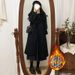 girl Girl Women's Wool Coat Mid-Length Autumn Winter New Korean Style Loose Slimming Niche Thick Over-the-Knee Woolen Overcoat_voghion.com