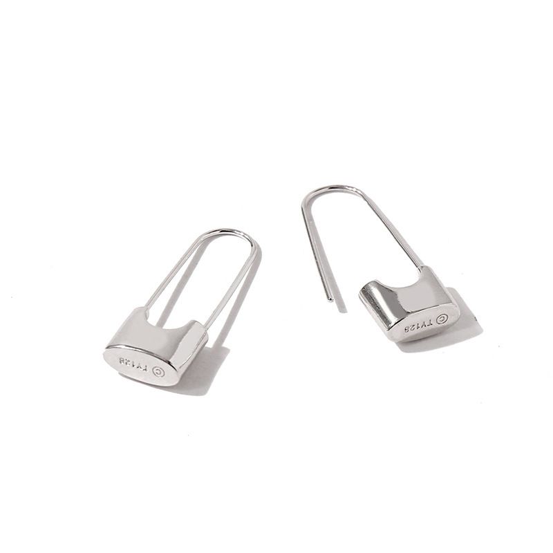 Gioielli da donna, personalità esagerata, retrò, accessori, tutti in rame placcato oro, orecchini con chiusura a perno, orecchini a tre colori_voghion.com