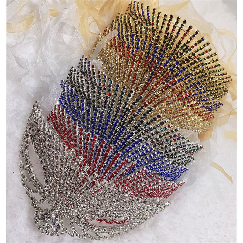 Maschera per il viso a mezza faccia con diamante per feste di performance da principessa sexy femminile per adulti_voghion.com