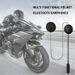 Motorradhelm, Bluetooth-Kopfhörer, Stereo-Soundeffekt, intelligente Rauschunterdrückung, hochauflösende Anrufe, Bluetooth 5.3_voghion.com