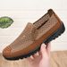 TerraStride 【RK Men's Shoes】Breathable Casual Mesh Middle-aged Men, Soft Sole, Slip-on, Non-slip Driving Shoes For Men_voghion.com