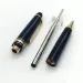 hulgimüük 163 Black Resin Rollerball Pen pastapliiats Kvaliteetne koolikontori täitesulepead koos_voghion.com