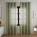 Striped Voile Sheer Curtains - Light Filtering Window Drapes For Living Room & Bedroom (Ready-Made, Luxury Minimalist Style)_voghion.com