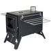 Stufa per barbecue domestica a legna per riscaldamento da tavolo in acciaio inossidabile integrato per tenda da campeggio esterna_voghion.com