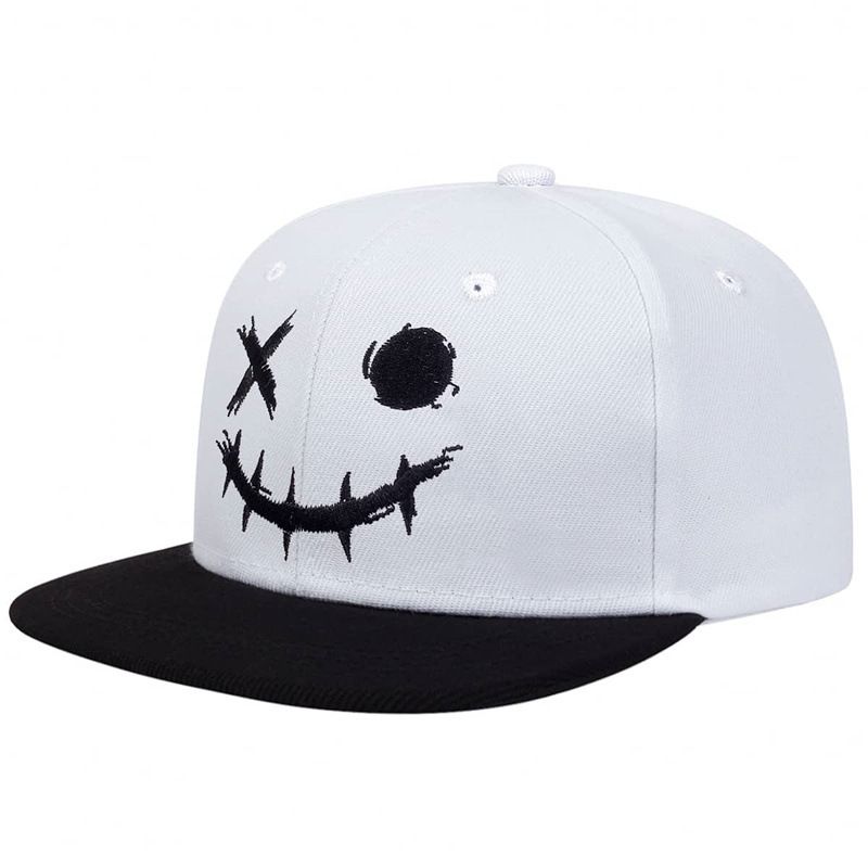 Gorra de béisbol de visera plana con letra X, gorra de moda urbana para hombres y mujeres, gorra de baloncesto de hip hop y rap de hip hop_voghion.com