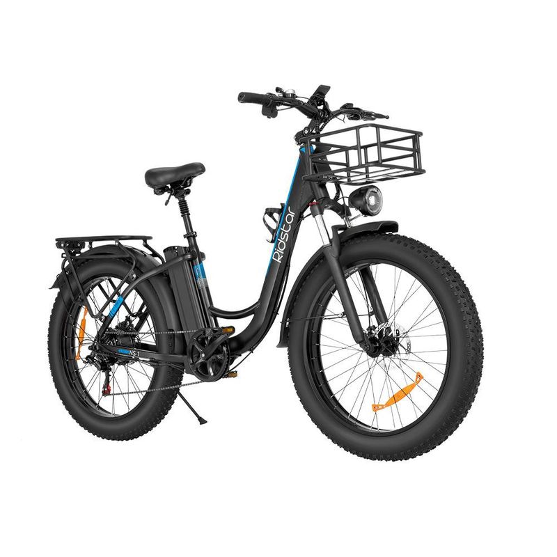 Ridstar MN-26 Elcykel 48V 1500W 20AH Batteri 26 Tommer Fede Dæk Mand Mountain Snow Ebike US Spot Med Taske_voghion.com