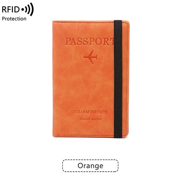 Women's Wallet & Men's Wallet Passport Bag Travel Passport Card Bag Multi-function Certificate Bag Degaussing Rfid Passport Holder_voghion.com