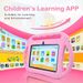 7 Inch Kids Tablet With Shockproof Case, MTK Quad-Core 1.5GHz, 16GB Storage, Android OS – Preloaded Educational Apps, Dual Camera, Bluetooth_voghion.com