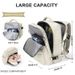 Large capacity travel bag toiletry bag portable storage bag travel toiletry set USB backpack storage_voghion.com