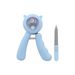 Pet Cute Round Hole Small Blind Trimming Tool Cat Nail Cutter Kitten Clippers_voghion.com