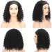Water Wave Headband Wigs Machine Made Remy Hair Wig for Women_voghion.com