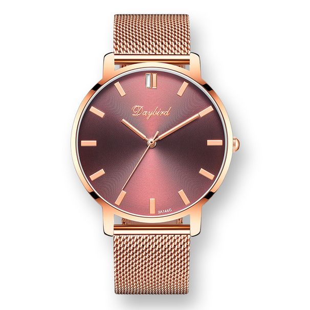 Orologio da coppia in stile britannico DAYBIRD con anello annuale, orologio da studente alla moda semplice, fonte produttore_voghion.com