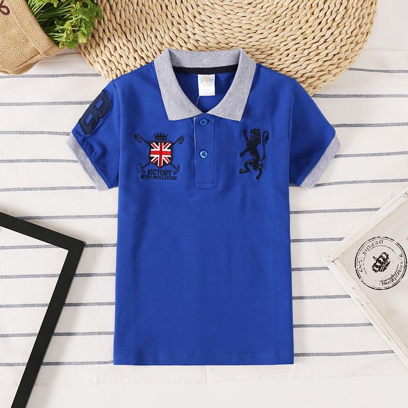 Îmbrăcăminte pentru copii 2024 polo pentru copii cămașă băieți topuri copiii poartă îmbrăcăminte pentru copii tricou_voghion.com