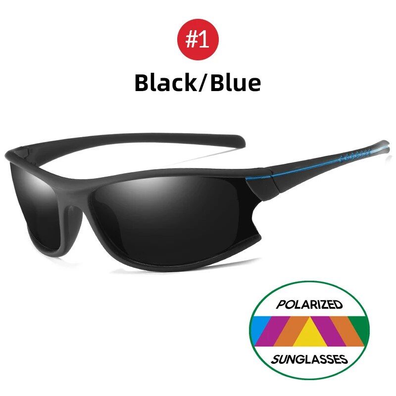 Nei Arrivée Nei Arrivée VIVIBEE Spigelrout polariséiert Sport Sonnebrëll Männer Brëll 2024 UV400 Kloteren Fraen Outdoor Elastizitéit Sonnebrëll_voghion.com