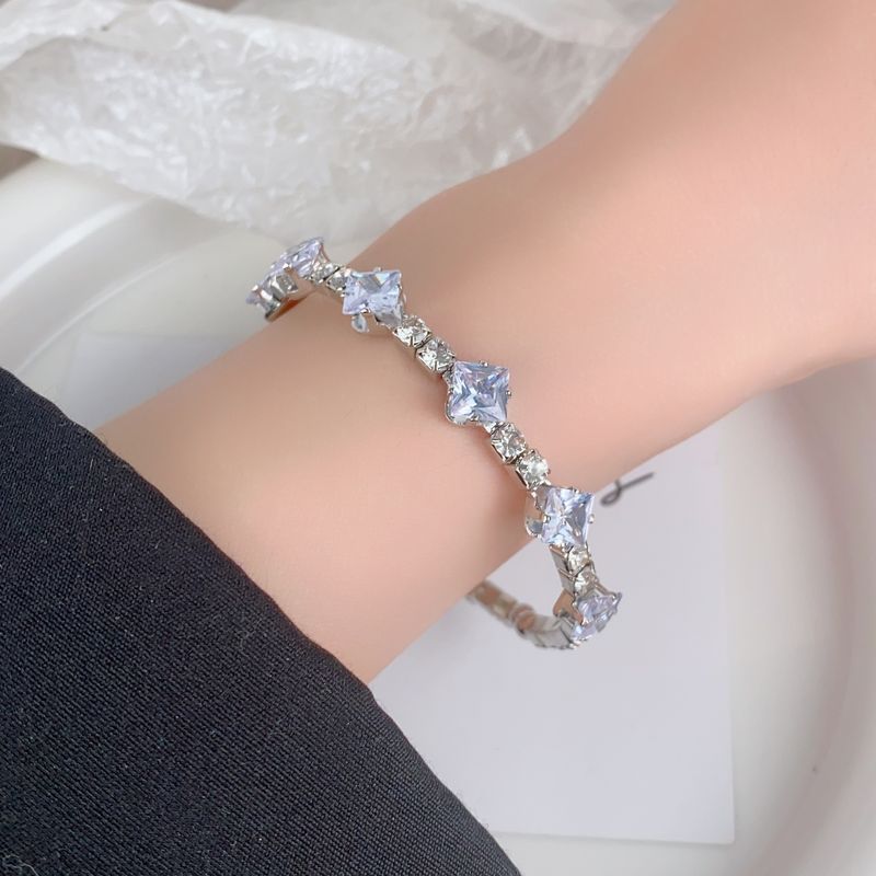 Flash New Super Immortal Simple With Micro Inlaid Zircon, Niche Full Dia Open Light , Women's Trendy_voghion.com