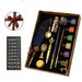 Feather Pen Set With Ink British Retro Dip Feather Pen Wax Seal Student Dip Pen_voghion.com