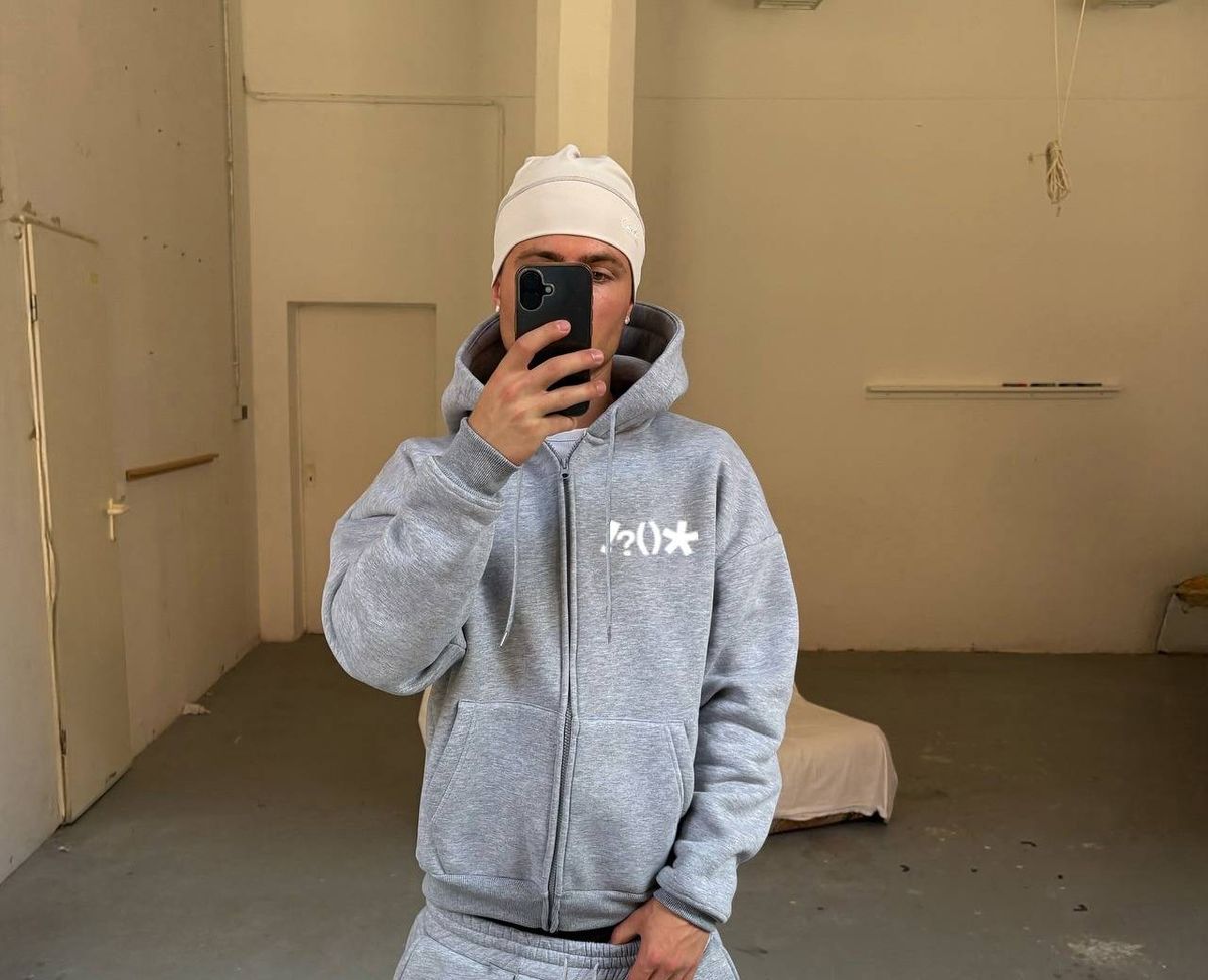 New American Retro Washed Langarm-Kapuzenhemd Lose Freizeithose Modischer japanischer Pulloveranzug_voghion.com