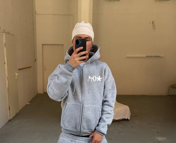 New American Retro Washed Langarm-Kapuzenhemd Lose Freizeithose Modischer japanischer Pulloveranzug_voghion.com