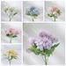 Dandelion hydrangea bouquet small handfuls of imitation flower green plant decorative crafts_voghion.com