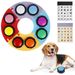 Dog Toys Voice Recordable Talking Button For Communication Pet Training Buzze Intelligence Toy_voghion.com