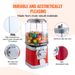 Coin Dispenser 16H Machine Vintage Gumball Vending Candy Red PC Bank_voghion.com
