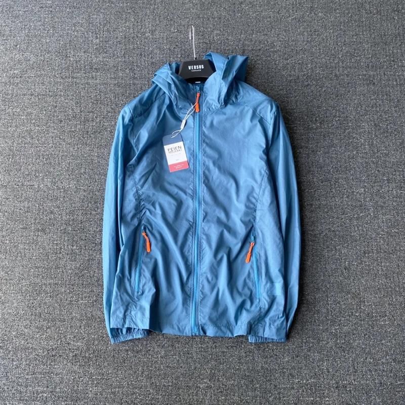 Men's Clothing Summer Laser Perforated Breathable Couple Hooded Sun Protection Clothing Skin Clothing Men And Women_voghion.com