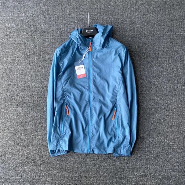 Men's Clothing Summer Laser Perforated Breathable Couple Hooded Sun Protection Clothing Skin Clothing Men And Women_voghion.com