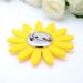 Spilla da donna versatile con girasole, spilla di sicurezza, fibbia antiriflesso, accessorio semplice per colletto_voghion.com