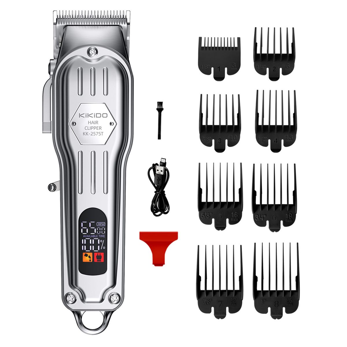 Rasoir électrique et tondeuse à poils de nez 3 en 1 - Tondeuse sans fil rechargeable avec lames amovibles et lavables pour le toilettage des hommes_voghion.com