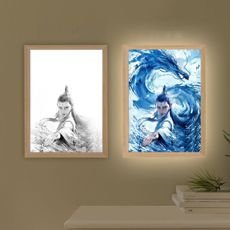 [3920 Personensammlung] Nezha 2, schelmisches Kind, Seelichtmalerei, Ao Bing Anime-Dekorationsornament, leuchtend_voghion.com