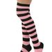 Striped New Zebra Pattern Long Knitted Lolita Girl Over-the-Knee Thigh Socks_voghion.com