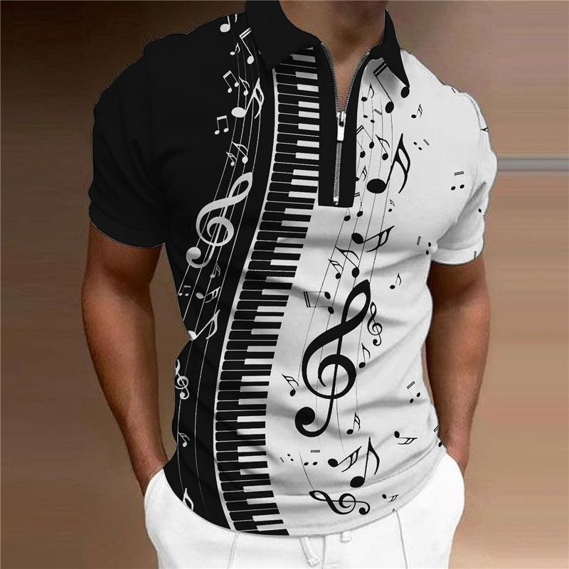 2023 Estate 3D stampata Polo da uomo e da donna casual top manica corta T-shirt top camicia di moda_voghion.com