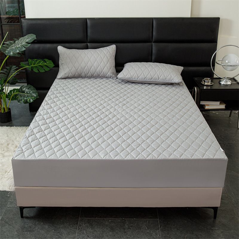 Coprimaterasso impermeabile - Stile lenzuolo con angoli (anallergico, antiacaro, antiscivolo, universale, per letto matrimoniale/king size, lavabile in lavatrice)_voghion.com