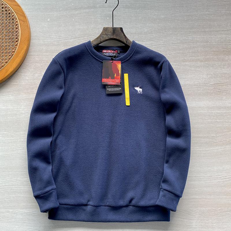 Men's Clothing New autumn and winter warm thick pullover round neck sweater for men_voghion.com