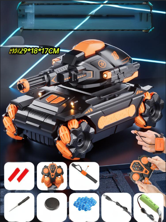 Yapı Taşları uzaktan kumandalı araba oyuncak çocuk hareket algılama dört tekerlekten çekişli arazi aracı robot_voghion.com