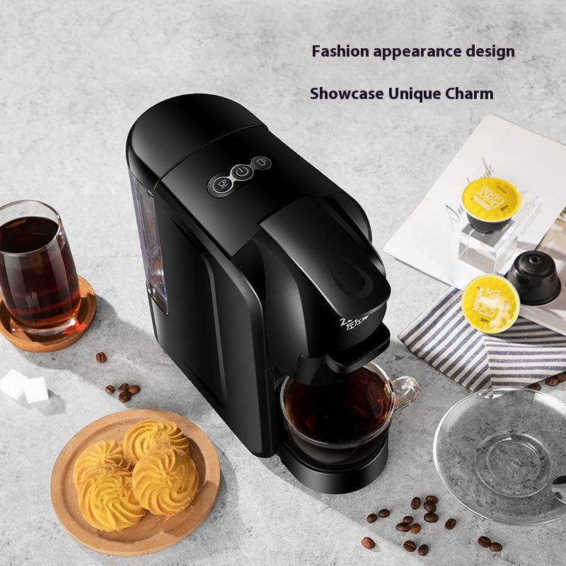 ZuoZuoMo Automatic Capsule Coffee Machine, Compact Espresso Maker For Home & Office, 5-10 Cup Capacity_voghion.com