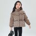 Girls' Winter Coat, Korean Style Casual Cotton Padded Jacket, Sweet And Fashionable Down Jacket For Middle And Large Children_voghion.com