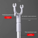 Asciugatrice telescopica per uso domestico, una forchetta per appendere i vestiti, asta appendiabiti per dormitorio_voghion.com