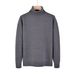 Men's Clothing Slim Fit High Neck Sweater - Soft Knit Pullover For Autumn & Winter - Lightweight Warm Casual Turtleneck Top (White, Black, Beige)_voghion.com
