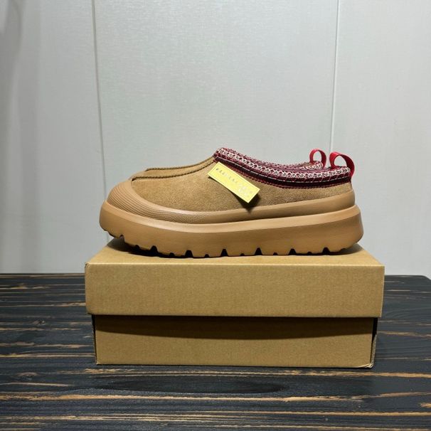 SF Express Spedizione gratuita Unisex Wang Yibo Stile etnico Stivali da neve 2025 Inverno Sangpo Pelle di pecora ispessita_voghion.com