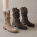 CMY-Medium Boots Children's Summer And Autumn Thick-soled Martin Boots Single Boots_voghion.com