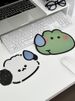 Søt tegneseriejente til stasjonær bruk, håndleddsbeskytter, liten størrelse, bærbar, sklisikre matter for kontoret, husholdning_voghion.com