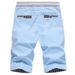 Men's Beach Pants Casual Drawstring Cotton And Linen Shorts Large Size Five-Point Pants_voghion.com