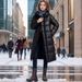 Long Cotton Down Jacket For Women 2024 New Fashion High-end Thickened Coat_voghion.com
