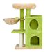 33 Inch Cat Tree Cat Tower For Indoor Cats, Cat Activity Center Play House With Large Padded Perch, Hammock, 2-Tiered Condo, Scratching Posts &_voghion.com