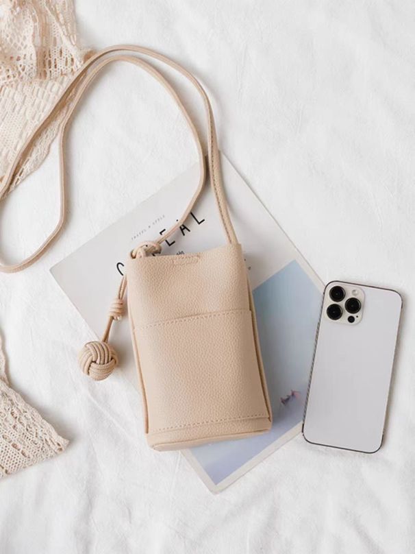 Mini Leather Walking, Phone Women's Crossbody Bag, 2025 New Summer Simple And Exquisite Small Bag For Strolling_voghion.com