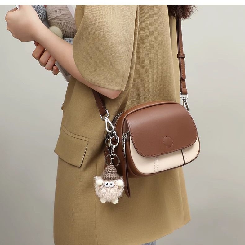 Borsa a tracolla rotonda mini, di alta qualità, alla moda, nuova borsa di nicchia del 2025, per donna_voghion.com